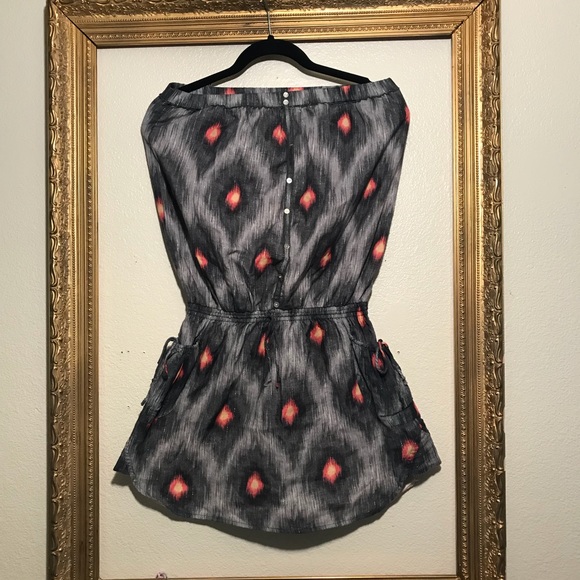 Quiksilver Pants - QuickSilver geometric print romper S